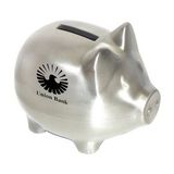 Custom Pewter Piggy Bank