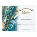 Custom Certificate of Music