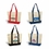 Custom Deluxe Zippered Cotton Canvas Tote, Grocery Shopping Bag, 22" L x 16" W x 6" H, Price/piece