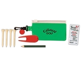 Custom Clip 'N Go Bag W/ Golf Kit (Full Color Digital)