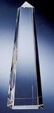 Custom Crystal Obelisk Award, 12