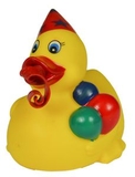 Custom Temperature Party Rubber Duck, 3 1/4