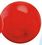 Blank 9" Inflatable Translucent Red Beach Ball