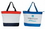 Custom Polyester Deluxe Zipper Tote Bag (20"x15"x5 1/4"), Price/piece