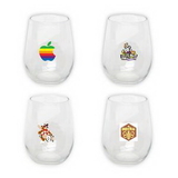 11.75 oz. Stemless Wine Glass, Personalised Wine Glasss, Custom Wine Glass, 4