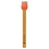 Custom Silicone Baster with Bamboo Handle - Red, 11 3/4" L x 1 1/2" W x 1/4" Thick, Price/piece