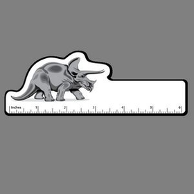 Custom Dinosaur (Triceratops) 6 Inch Ruler