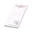 25 Sheet Non Sticky Notepad - 4 Color Process (3 3/4"x8"), Price/piece