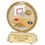 Custom Basketball Stone Resin Trophy w/ Engraving Plate, Price/piece