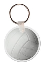 Volleyball Key Tag