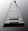 Custom Crystal Split Triangle Award, 6.5" W x 7.75" H x 1.75" D, Price/piece