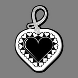 Luggage Tag - Valentine Heart (Solid)