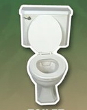 Custom 20mil Full Color Toilet & Tank Magnet (3.1-5 Sq. In.)