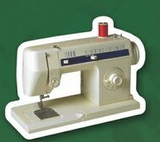 Custom 20mil Full Color Sewing Machine Magnet (3.1-5 Sq. In.)