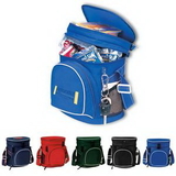 Cooler Bag, Double Compartment 12 Pack Golf Cooler, Lunch Cooler, Travel Cooler, Custom Logo Cooler, 9.25