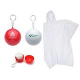 Custom Portable Disposable Ball Raincoat, 2.56