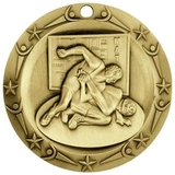 Custom 3'' World Class Wrestling Medallion (G)