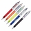 Custom Chrome Ball Point Pen w/ Frosted Translucent Barrel, Price/piece