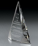 Custom Keystone Crystal Award (6 7/8