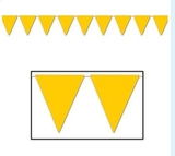 Custom Golden-Yellow Pennant Banner 11