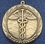 Custom 2.5" Stock Cast Medallion (Caduceus), Price/piece
