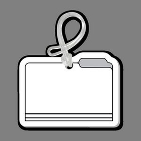 Custom File Folder Bag Tag