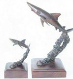Custom Fast Moves Shark Sculpture (7