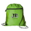 Custom Mesh Pocket Drawstring Backpack, 14" W x 16.5" H, Price/piece