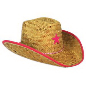 Custom Child Cowboy Hat With Star & Chin Strap