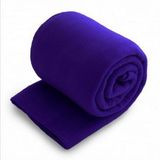 Blank Fleece Throw Blanket - Purple (50
