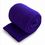 Blank Fleece Throw Blanket - Purple (50"X60"), Price/piece