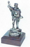Custom Loaded for Bear II Man & Rifle Sculpture (8 1/2