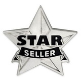 Blank Star Seller Pin, 1