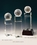 Custom Golf Tower Awards Crystal Award Trophy., 9" L x 2.75" W x 2.75" H, Price/piece