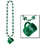 Custom Shamrock Beads w/ Happy St. Pat's Mug, Price/piece