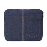 Custom Denim Jean Look Mini Tablet/ Ipad Case, 8 1/2
