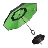 Custom The Panache Smart Umbrella - Lime Green, 36.0