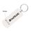 Custom Plastic Whistle Keyring, 3" W x 1 1/4" L x 1/2" H, Price/piece