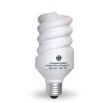 Custom Energy Saver Light Bulb Stress Reliever Squeeze Toy