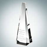 Custom Pinnacle Optical Crystal Award, 10