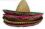 Blank Deluxe Straw Sombreros w/ Assorted Trim Colors (12 Pieces/Pack), Price/piece
