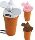 Custom Ice Cream Fan with Lanyard