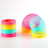 Custom Rainbow Spring Coil Toy, 3