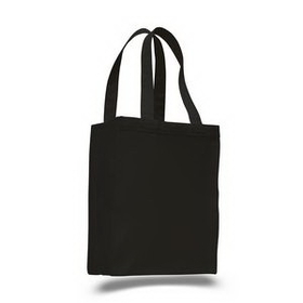 Blank Canvas Gusset Tote, 10.5" W x 14" H x 5" D