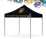 Custom Enterprise 10' x 10' Digital Print Commercial Tent w/ Steel Frame