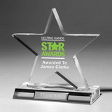 Custom Large Star Award - Laser Engraved