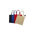 Custom 12.oz Cotton Canvas Promo tote Bag with Web Handles 15