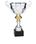 Custom Silver Plated Aluminum Cup Trophy w/ Solid Marble Base (13 1/2"), Price/piece