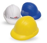 Custom Hard Hat Stress Reliever Squeeze Toy