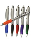 Custom Pda Stylus Pen W/ Rubber Grip